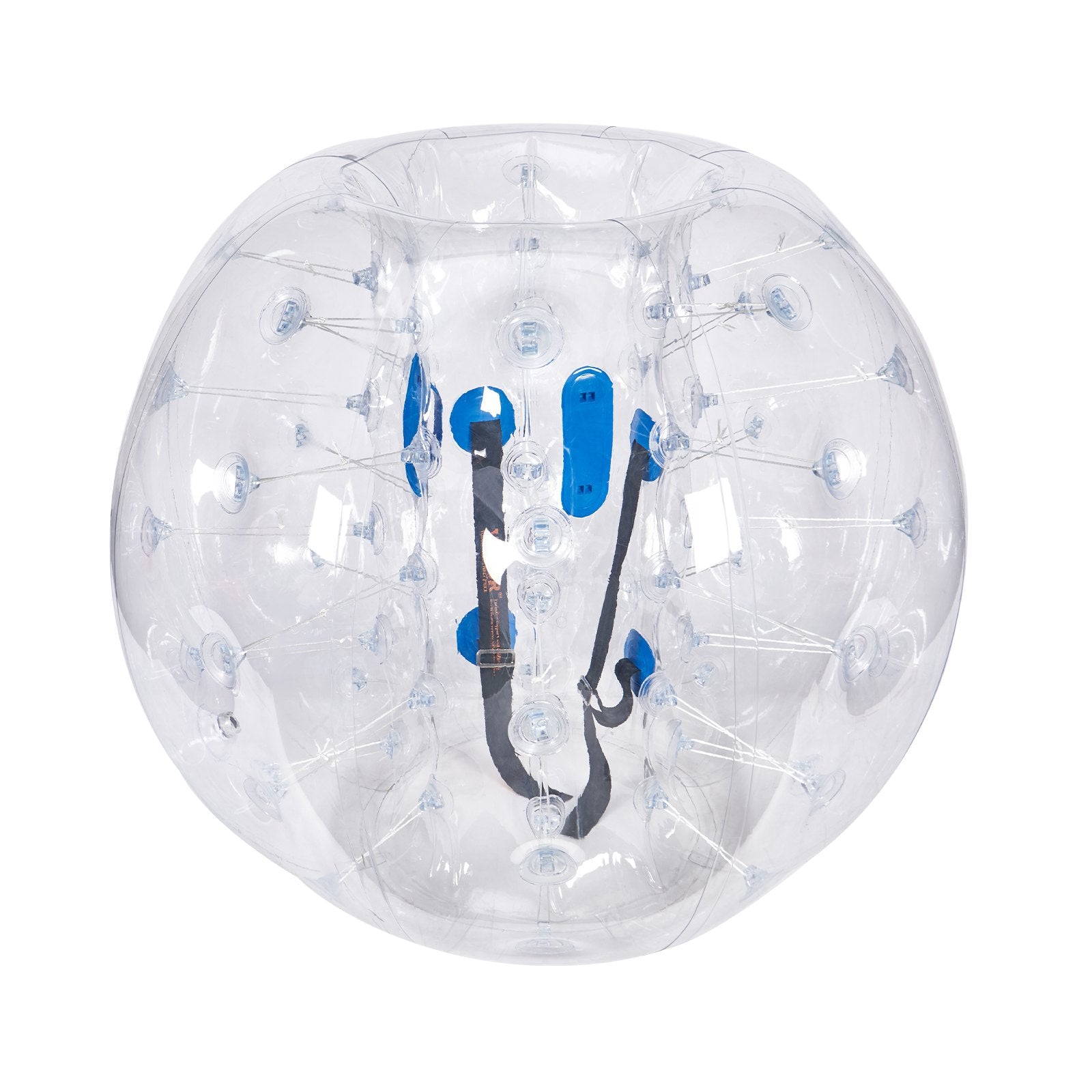 VEVOR Inflatable Bumper Ball 1-Pack, 4FT/1.2M Body Sumo Zorb Balls for Teen & Adult, 0.8mm Thick PVC Human Hamster Bubble Balls for Outdoor Team Gaming Play, Bumper Bopper Toys for Garden, Yard, Park