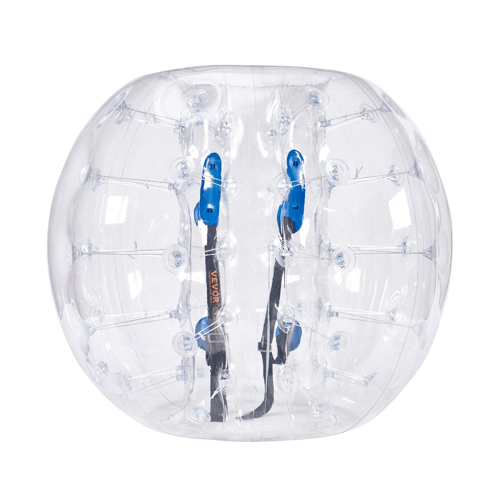 VEVOR Inflatable Bumper Ball 1-Pack, 4FT/1.2M Body Sumo Zorb Balls for Teen & Adult, 0.8mm Thick PVC Human Hamster Bubble Balls for Outdoor Team Gaming Play, Bumper Bopper Toys for Garden, Yard, Park