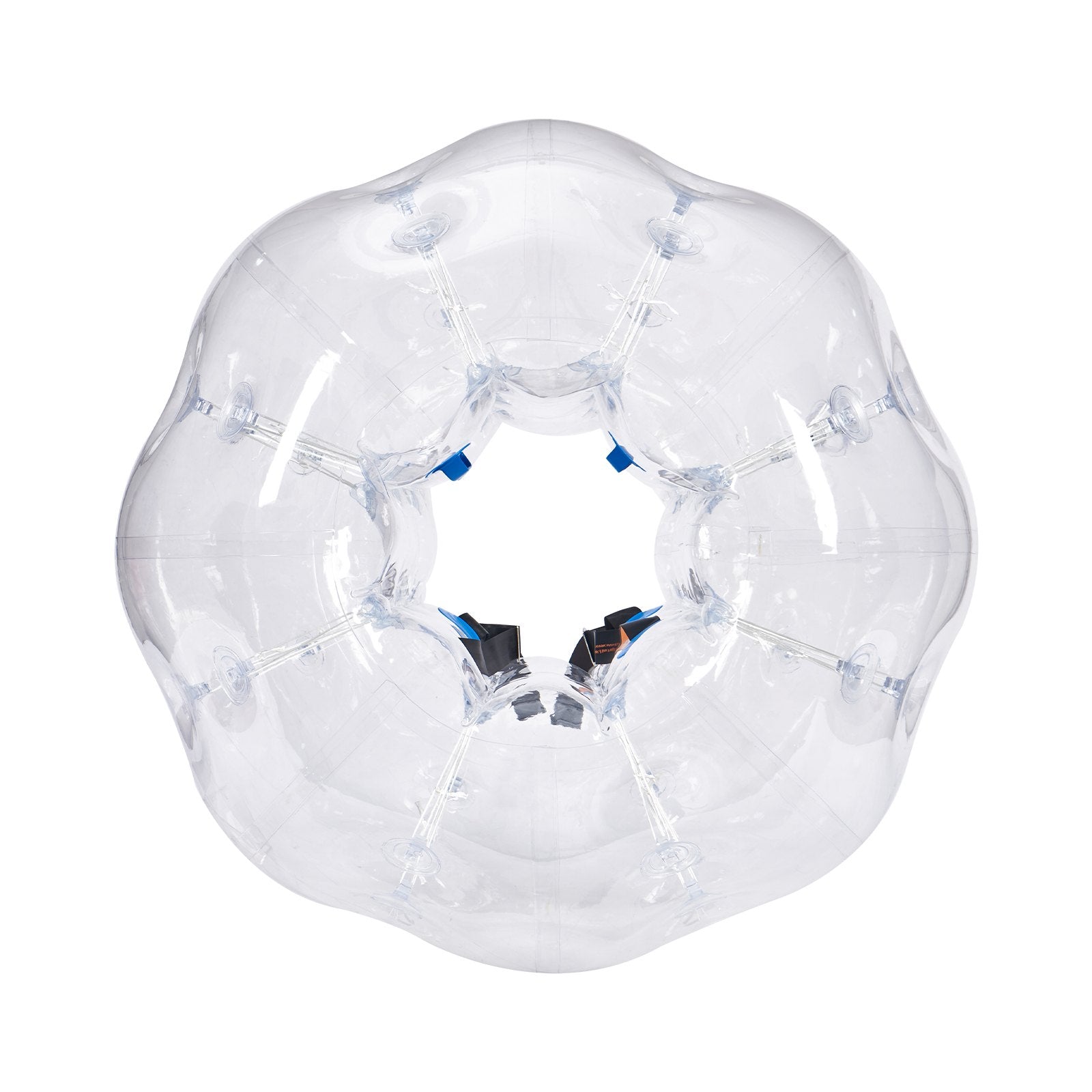 VEVOR Inflatable Bumper Ball 1-Pack, 4FT/1.2M Body Sumo Zorb Balls for Teen & Adult, 0.8mm Thick PVC Human Hamster Bubble Balls for Outdoor Team Gaming Play, Bumper Bopper Toys for Garden, Yard, Park