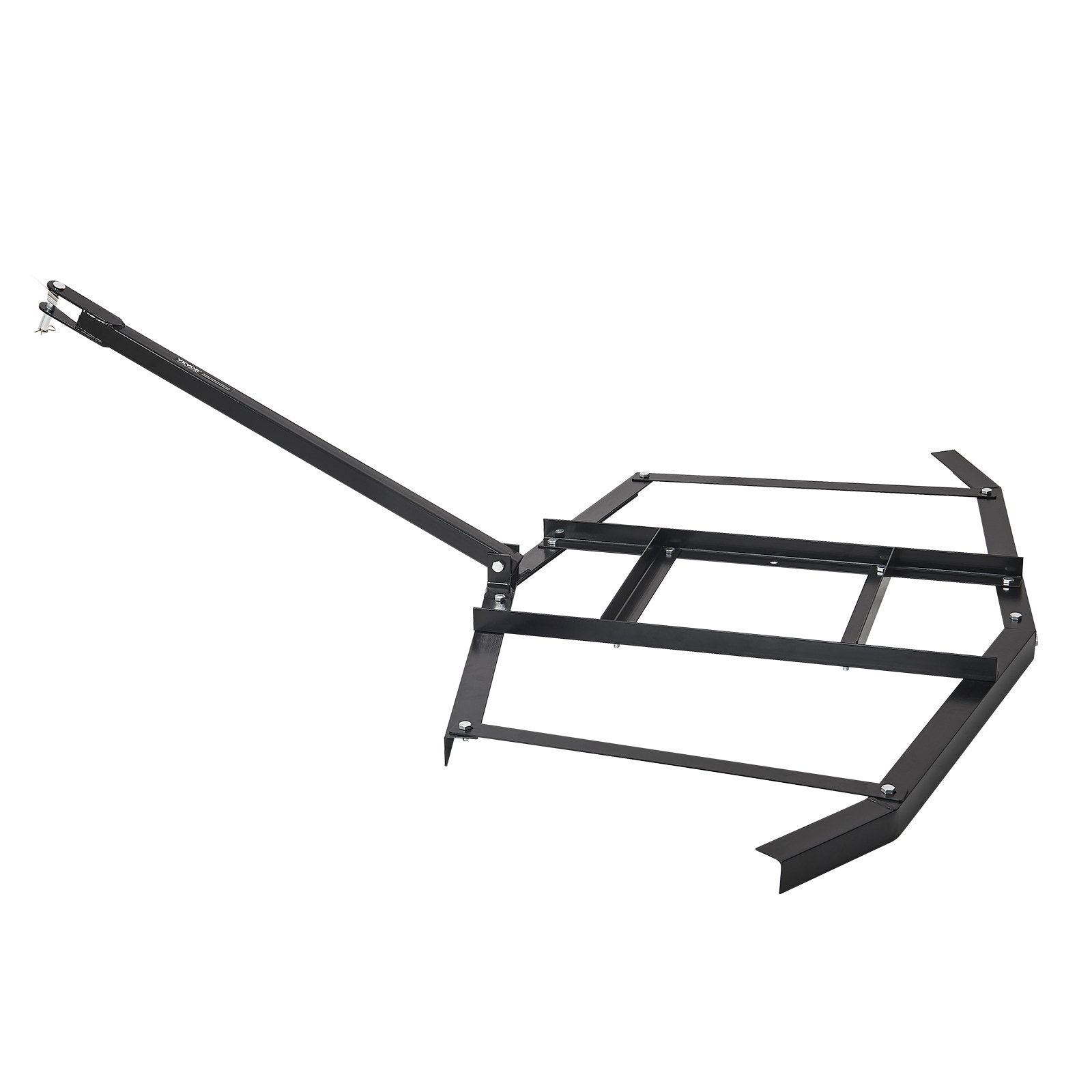 VEVOR Drag Harrow, 66" Width Tow Behind Drag Harrow, Q235 Steel Driveway Grader with Adjustable Bars & Pin Hitch, Support up to 50 lbs, Tractor Driveway Harrow for ATVs, UTVs, Garden Lawn Tractors