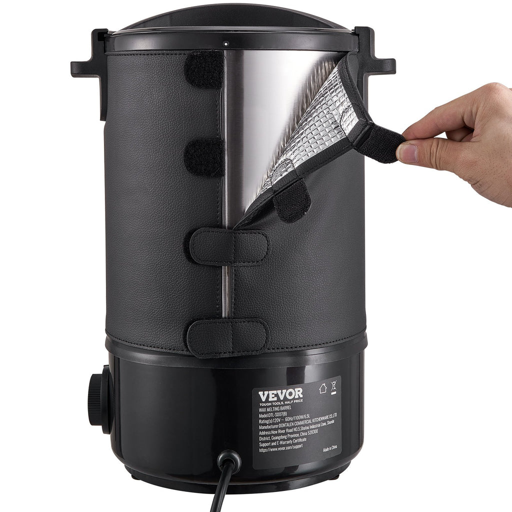 VEVOR Wax Melter for Candle Making 6.5Liter Electric Pot Commercial or Home Use