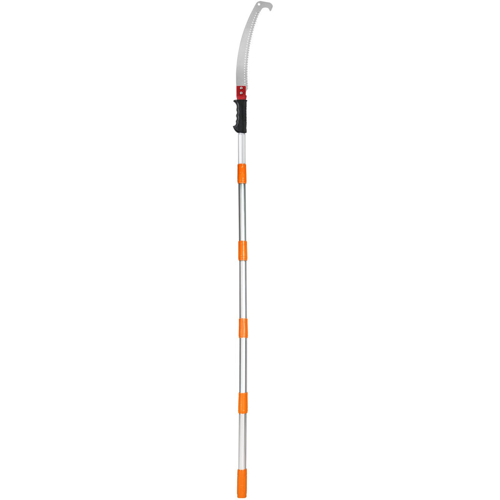 VEVOR Manual Pole Saw Extendable Tree Pruner 1.4 m-3 m Aluminum Alloy Pole