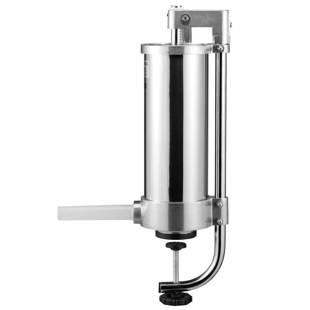 VEVOR Sausage Stuffer 5LBS/3L Capacity Homemade Sausage Maker Stainless Steel