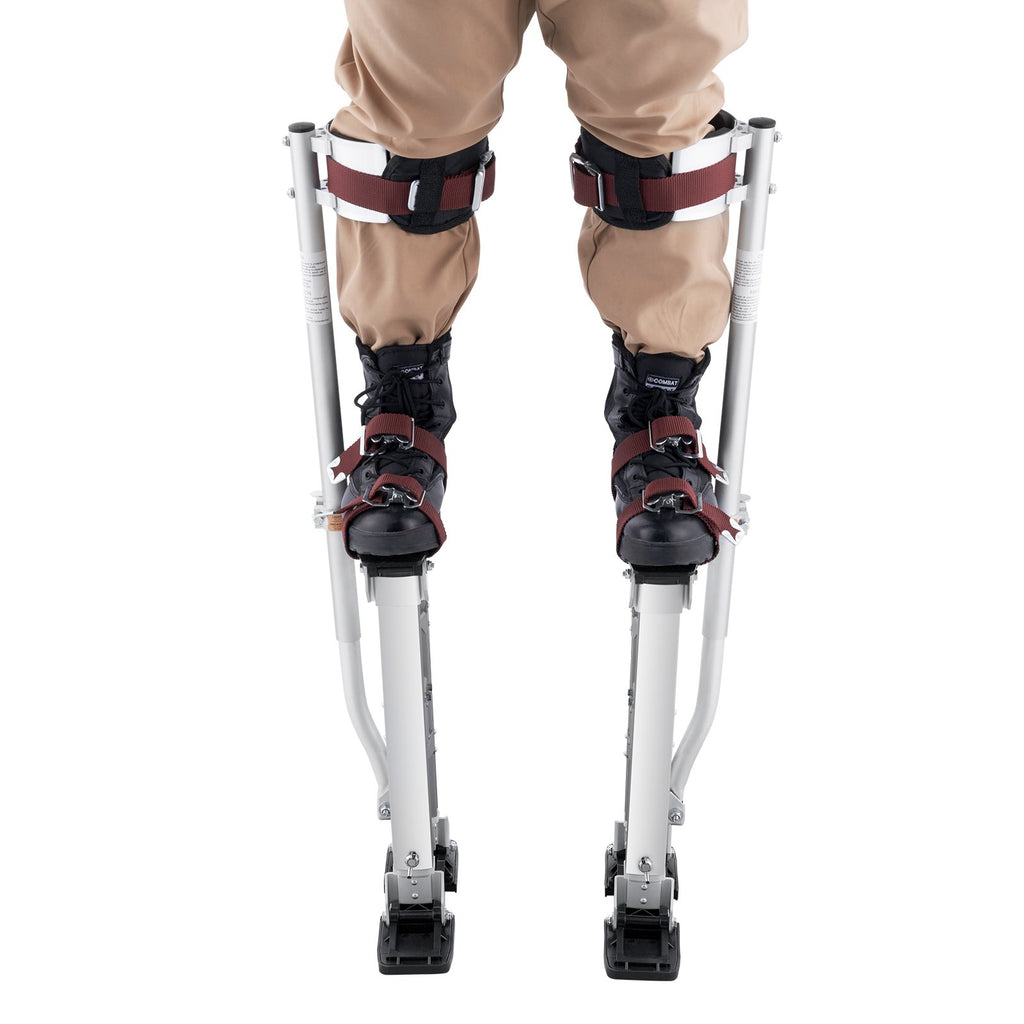 VEVOR Drywall Stilts Aluminum Tool Stilts 45.7-76.2cm Adjustable Painting Taping