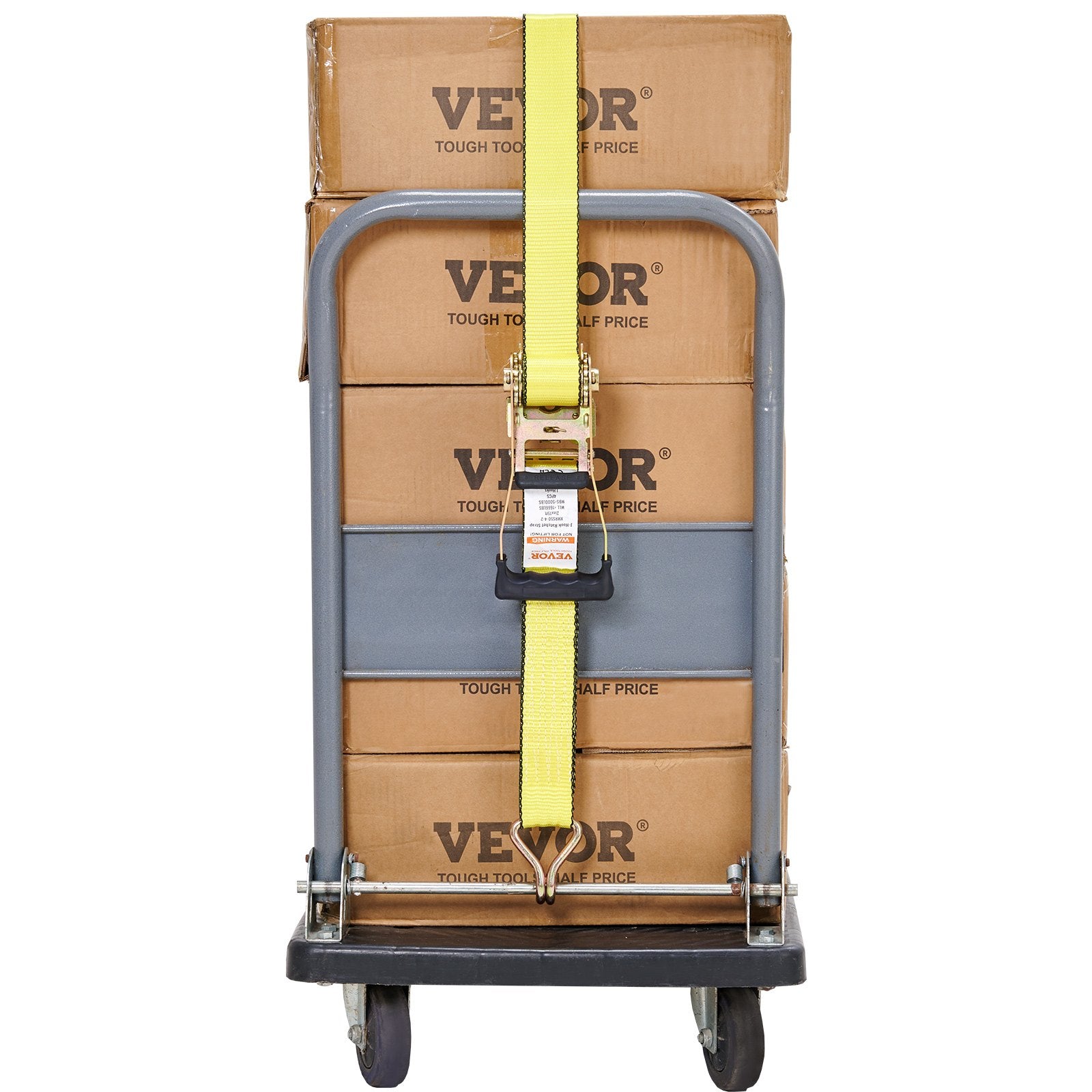 VEVOR 4 Pack Ratchet Tie Down Straps 5000 lbs 2