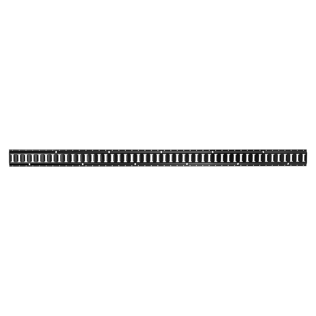VEVOR E-Track Tie-Down Rails, 4 Pack, 2.3 m E Track Rails Secures Cargo & Heavy Loads Up to 909 kg, Trailer Tie-Down System Suitable for Garages, Vans, Motorcycle Tie Downs, ATV Mountings