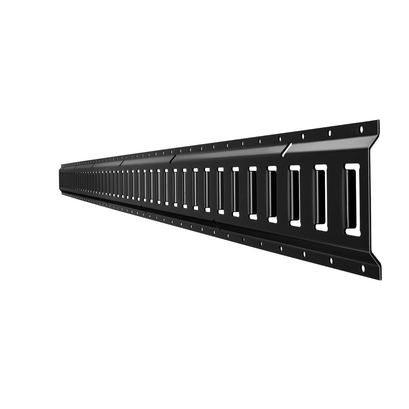 VEVOR E-Track Tie-Down Rails, 4 Pack, 2.3 m E Track Rails Secures Cargo & Heavy Loads Up to 909 kg, Trailer Tie-Down System Suitable for Garages, Vans, Motorcycle Tie Downs, ATV Mountings