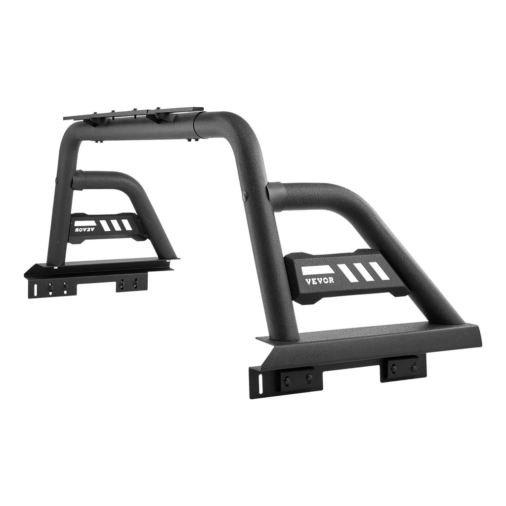 VEVOR Truck Bed Roll Bar Universal Chase Rack for Full-Size Pickup Carbon Steel