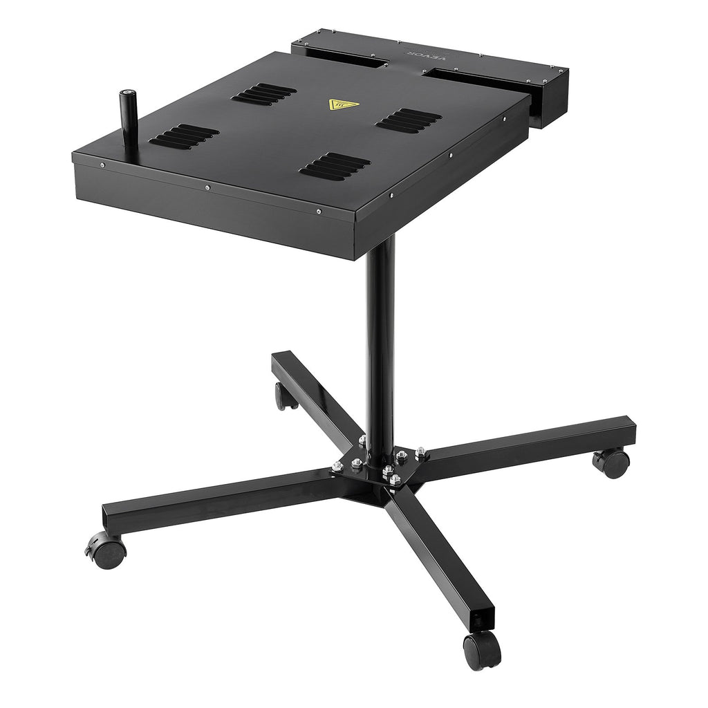 VEVOR Flash Dryer, 18 x 18 inch Flash Dryer for Screen Printing, 0-750℉ Temperature Control, High Power Silk Screen Printing Dryer with Height Adjustable Stand, 360° Rotation, T-Shirt Curing Machine