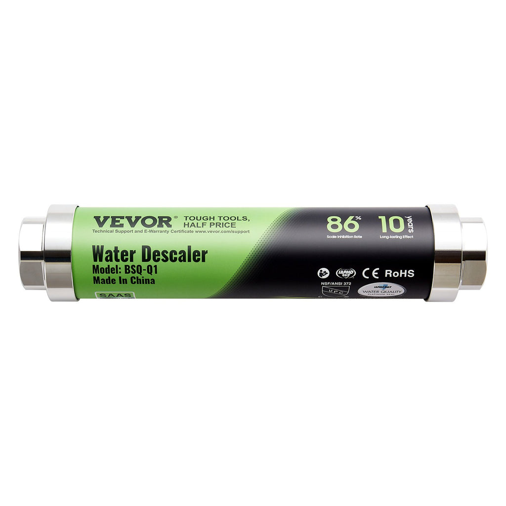 VEVOR Whole House Salt Free Descaler Physical Scale Descaler System SAAS Alloy