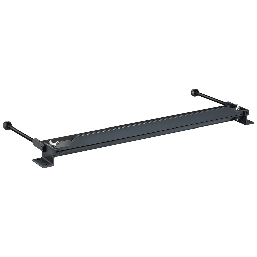 VEVOR Box and Pan Brake, 910 ± 10 mm, 0-130 Degrees Sheet Metal Bending Brake, Portable Mini Metal Bender with 20 Gauge Low Carbon Steel 14 Gauge Aluminum Capacity Power Handle, for Metal Bending