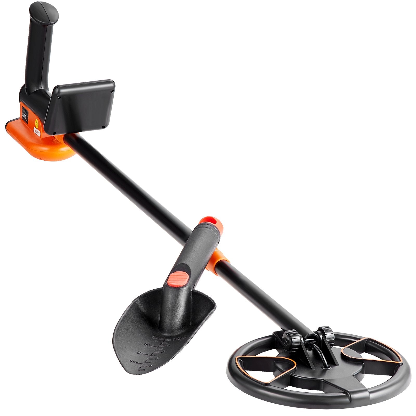 VEVOR Metal Detector for Kids, 150mm, Waterproof Search Coil with LCD Display, Adjustable 660.4-914.4 mm Gold Detector, Lightweight Carbon Fiber Stem for Junior & Youth Detecting Gold Coin Treasure