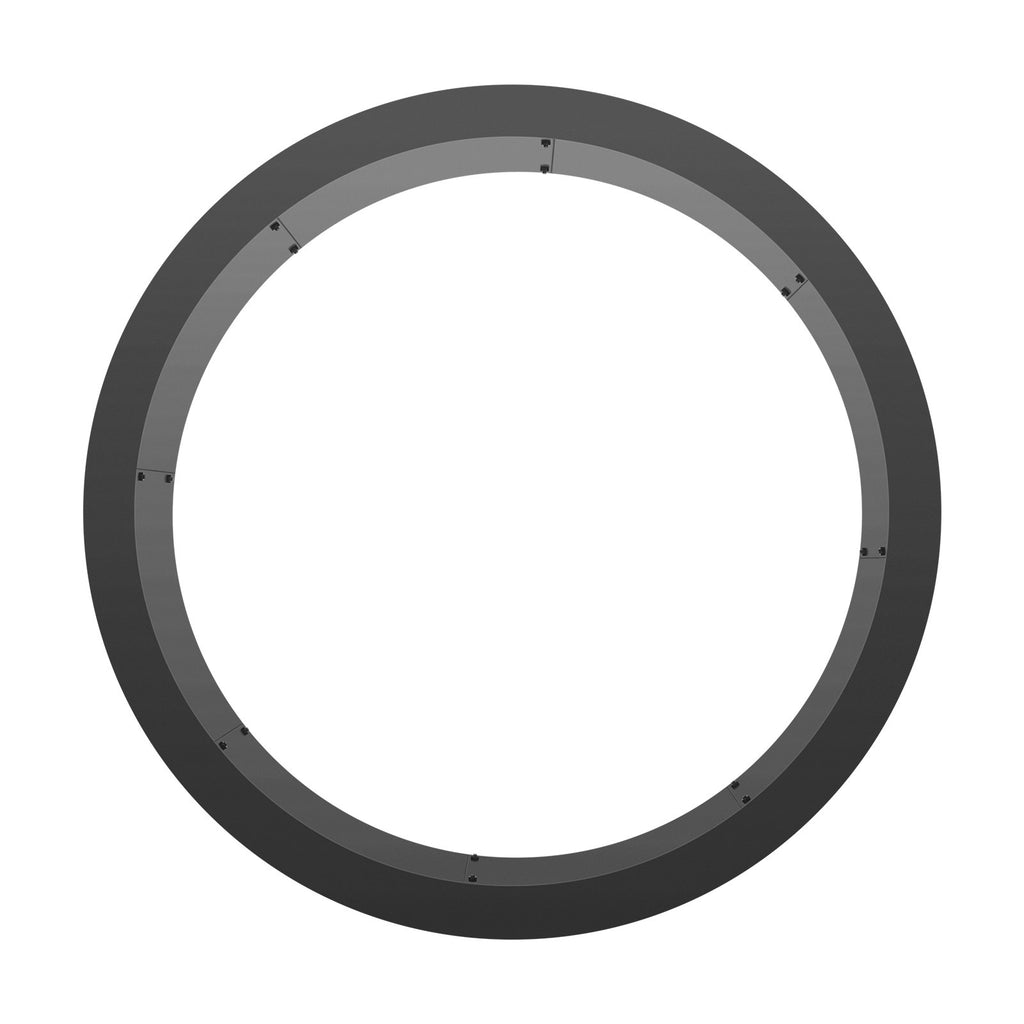 VEVOR Fire Pit Ring, 40-Inch Outer/36-Inch Inner Diameter, 10inch Height 2.5mm Thick Fire Pit Insert, Heavy Duty Carbon Steel Liner DIY Campfire Ring above or In-Ground, for Outdoor Camping, Bonfires