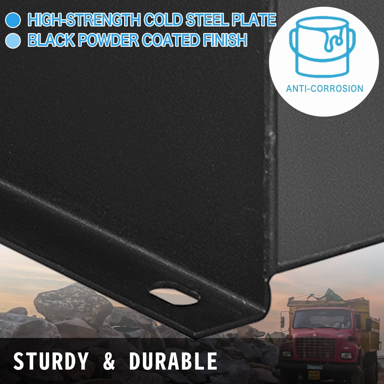 VEVOR Hydraulic Fluid Reservoir Tank 10 Gallon Hydraulic Oil Reservoir Hydraulic Steel Tank Reservoir, Hydraulic Oil Tank Reservoir, Hydraulic Reservoir with a Temp Gauge