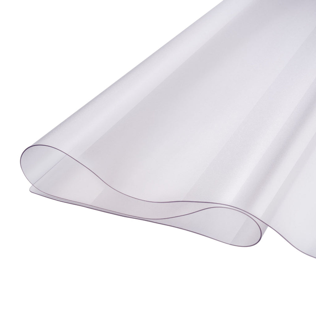 VEVOR Plastic Table Cover, 42 x 60 Inch 1.5 mm Thick Frosted Table Protector, Rectangle PVC Desk Mat, Waterproof & Easy Cleaning Desk Pad Tablecloth, for Office Dresser Dining Room Table Night Stand