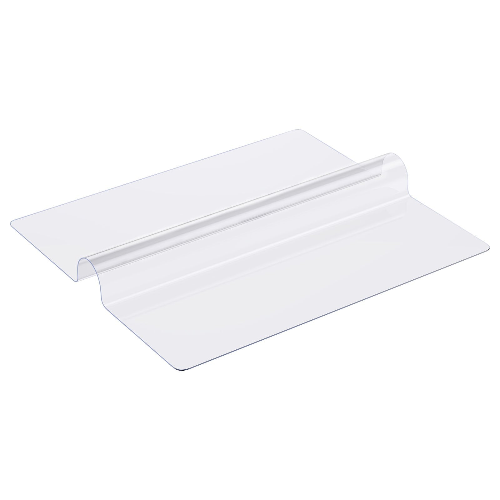 VEVOR Plastic Table Cover, 54 x 54 Inch 2.0 mm Thick Clear Table Protector, Square PVC Desk Mat, Waterproof & Easy Cleaning Desk Pad Tablecloth, for Office Dresser Dining Room Table Night Stand