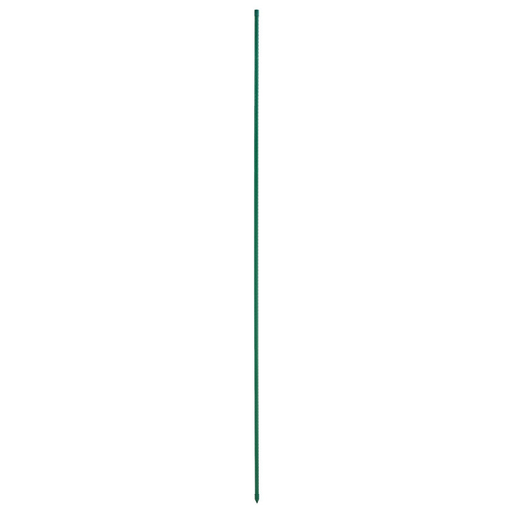 VEVOR Garden Stakes, 50 Pack, 1455 mm, Plastic Coated Metal Tomato Stakes, Garden Sticks for Plants Support, with Pointed End and Non-Slip Bumps for Growing Climbing Plants, Outdoor Vegetables