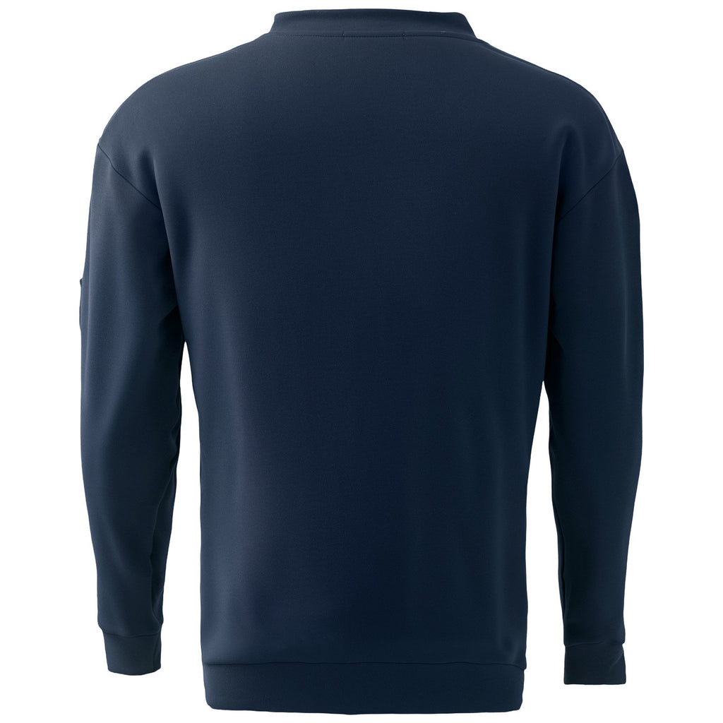 VEVOR FR Shirts, Flame Resistant Long Sleeve Clothing Lightweight 7 oz Breathable Cotton, Men's Fire Retardant Work Shirt with Pre-shrink Treatment & Pocket, for Welders,Electricians,Navy Blue 2XL