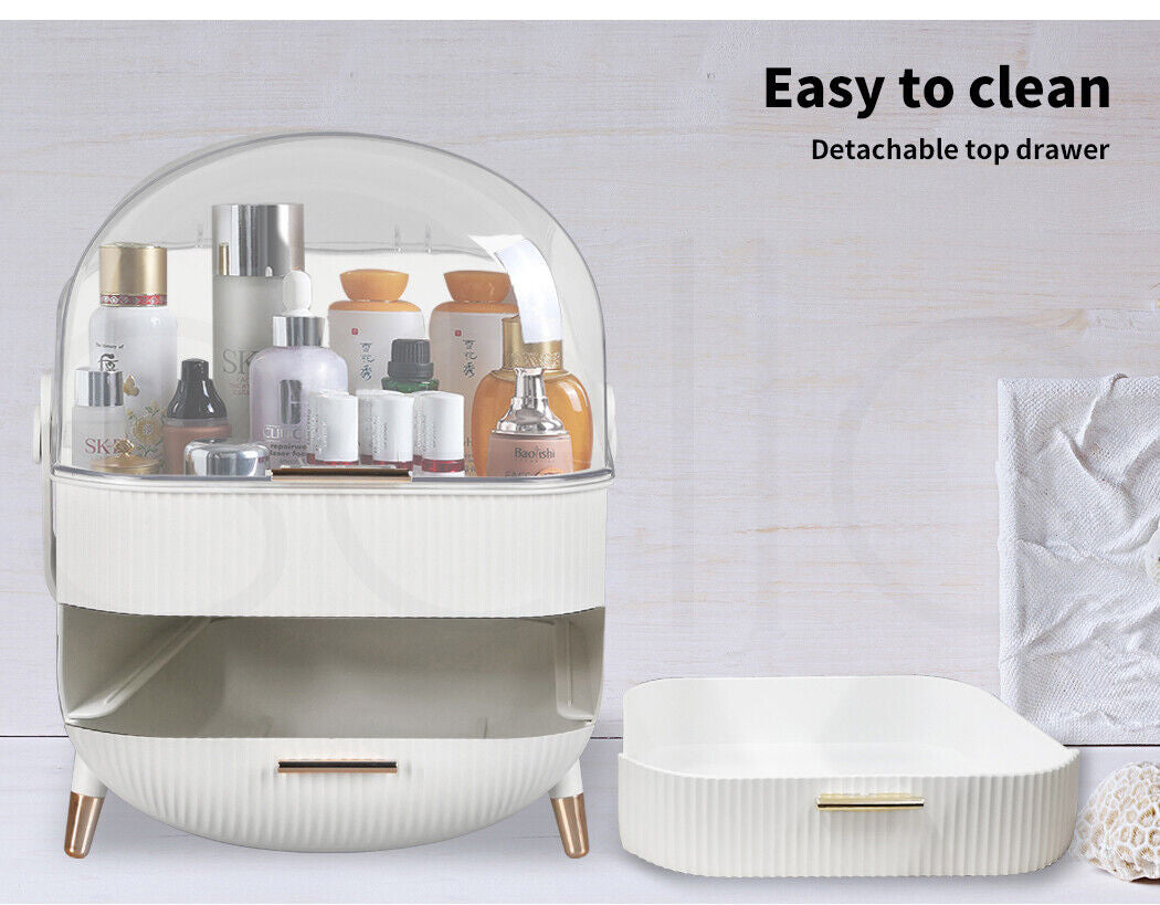 Makeup Case Organiser Cosmetic Carry Storage Box Portable Jewelry Drawer Holder
