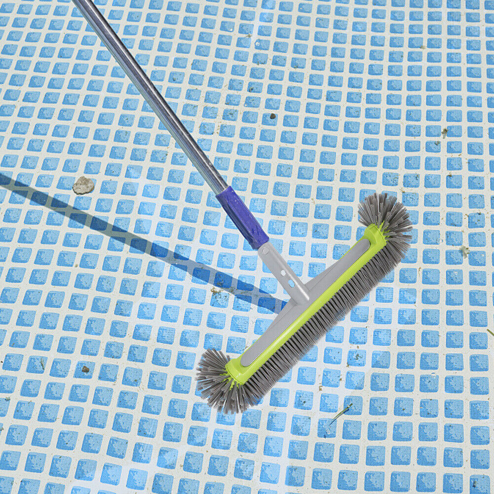 Swimming Pool Scrub Brushes Green Heavy Duty Pool Brush Head Cleaning Brush Head