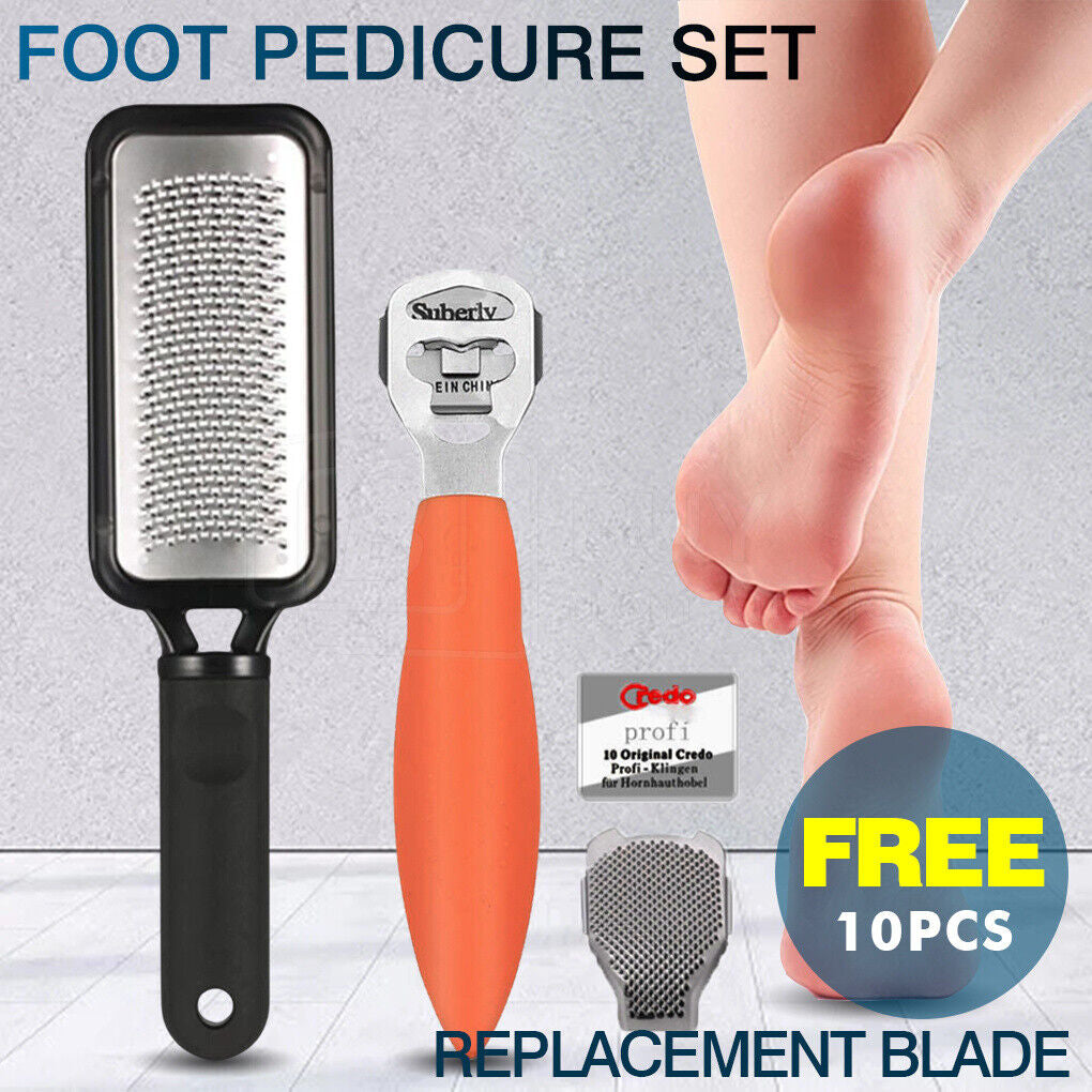 Foot File Scraper Grater Pedicure Rasp Callus Remover Tool Skin Shaver Cutter
