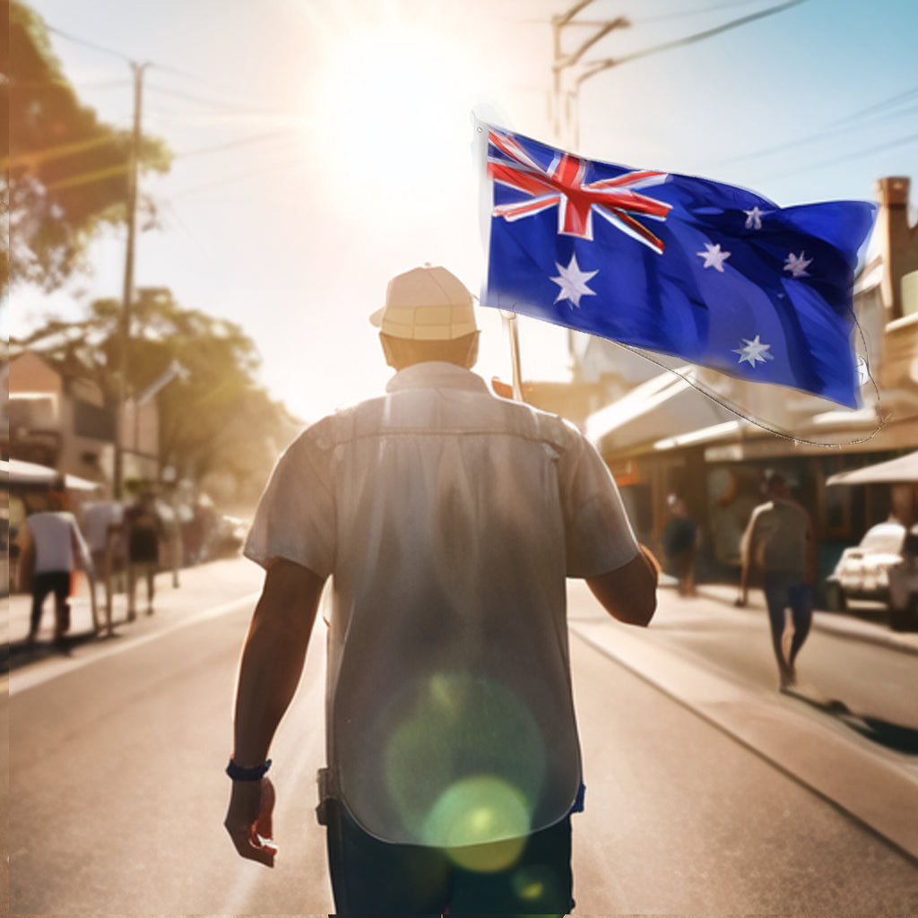 Australia Flag Aussie Australia Day OZ Flag Heavy Duty Outdoor Large 90X150Cm