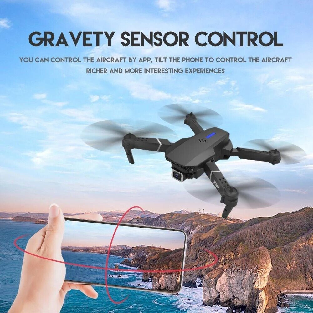 4K GPS Drone with HD Camera Foldable Live Video Drone RC Quadcopter Aircrafts