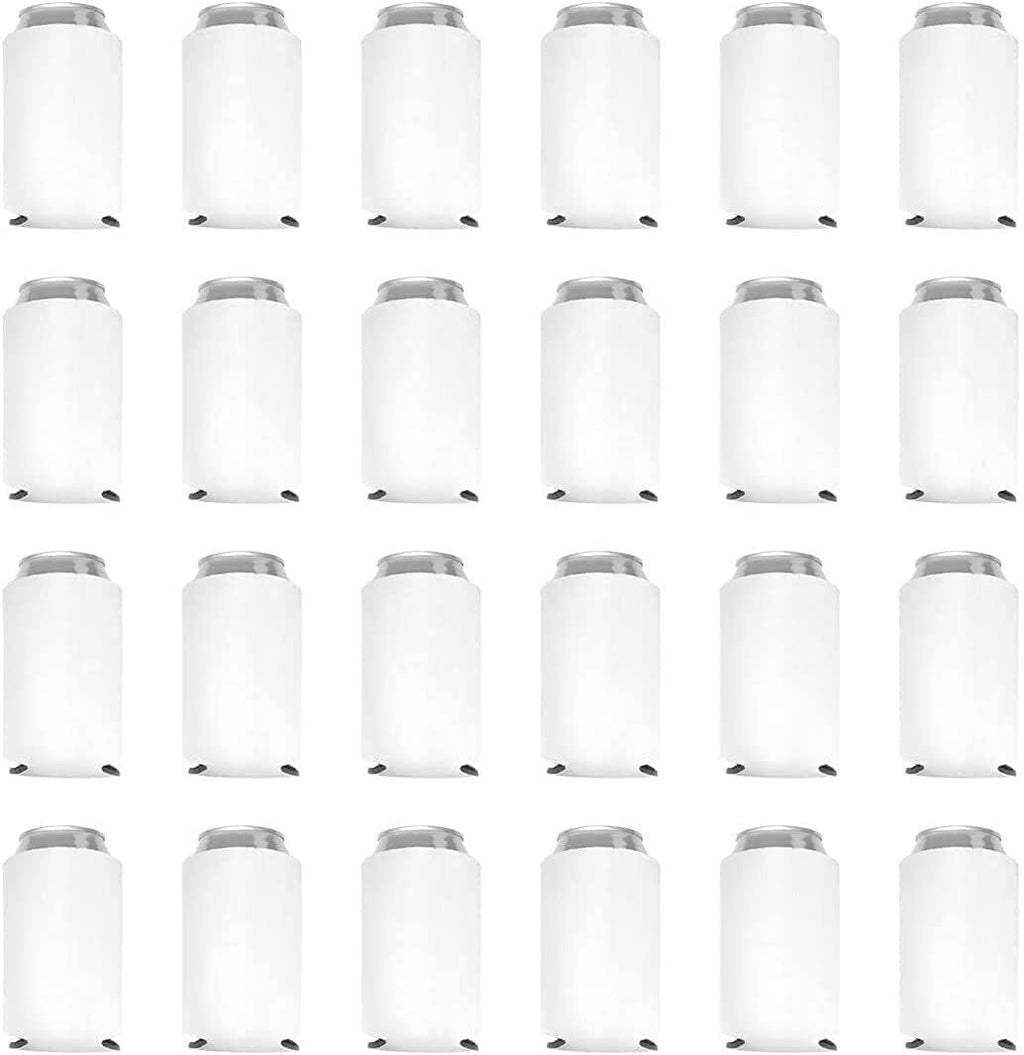 50X Stubby Cooler Foldable Blank Can Stubby Cooler Holder Cooler Heat Transfer