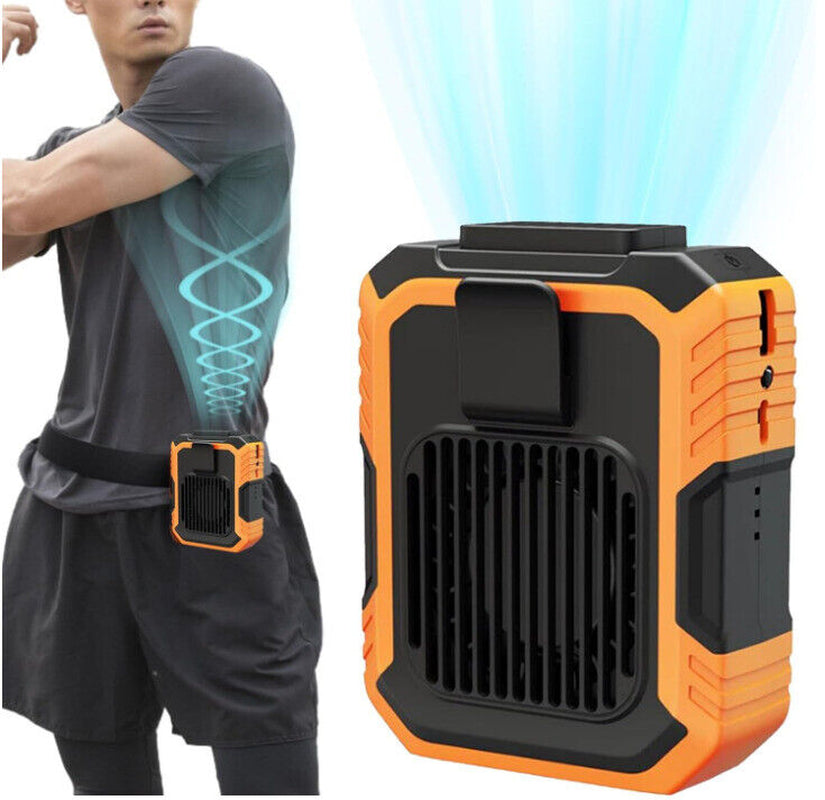 Blue Collar Breeze - Portable Waist Fan, Portable Mini Blue Collar Breeze Fan
