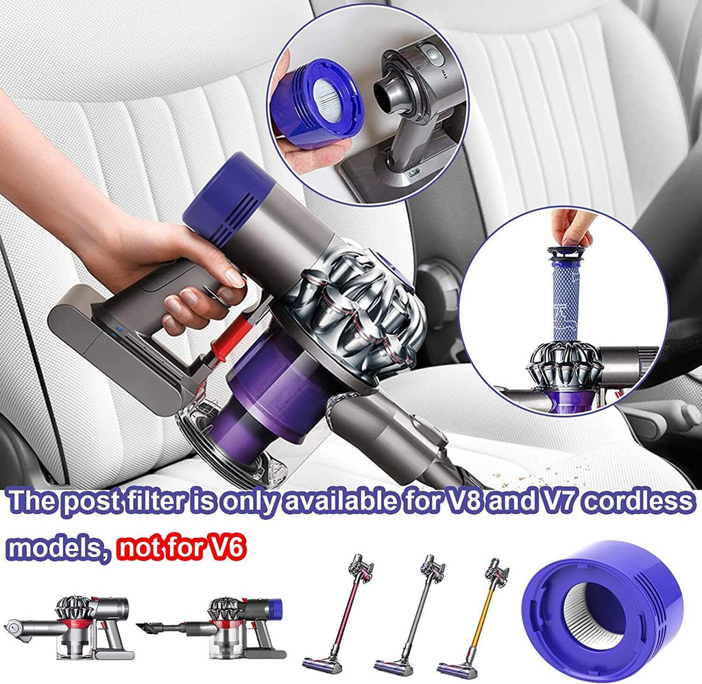 For Dyson V6 V7 V8 Filter Kit Absolute Animal Motorhead Trigger Replacement Hepa