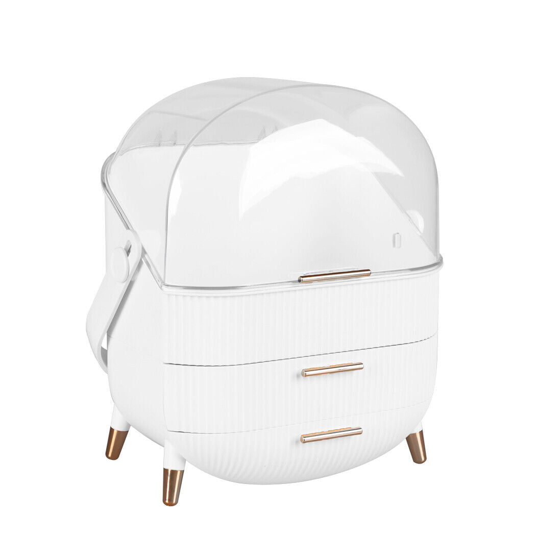 Makeup Case Organiser Cosmetic Carry Storage Box Portable Jewelry Drawer Holder