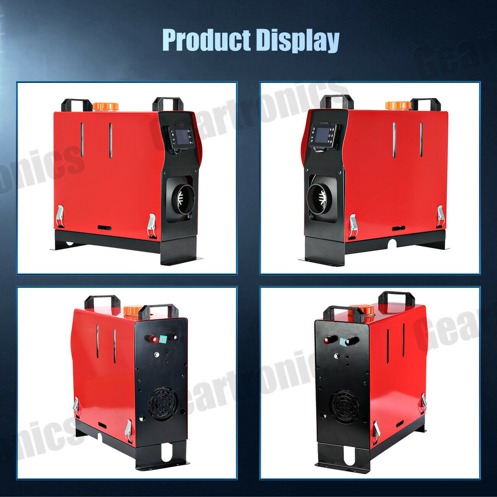 12V 8KW Diesel Air Heater Thermostat Diesel Caravan Motor Home Trailer Portable