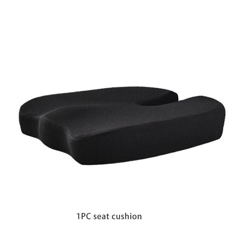 Coccyx Orthopedic Memory Foam Seat Cushion Lumbar Back Pillow Pain Relief Car AU