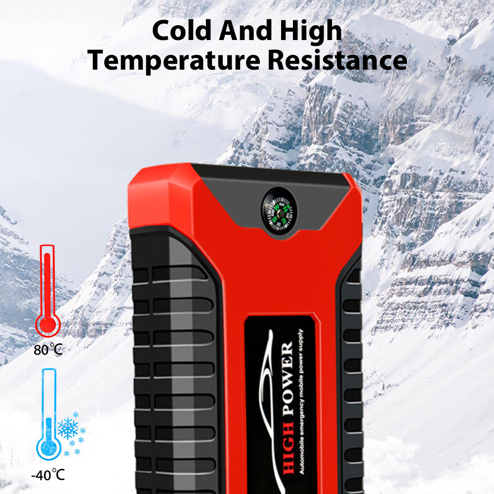 99900Mah 12V Car Jump Starter Pack Booster Charger Battery Power Bank Portable