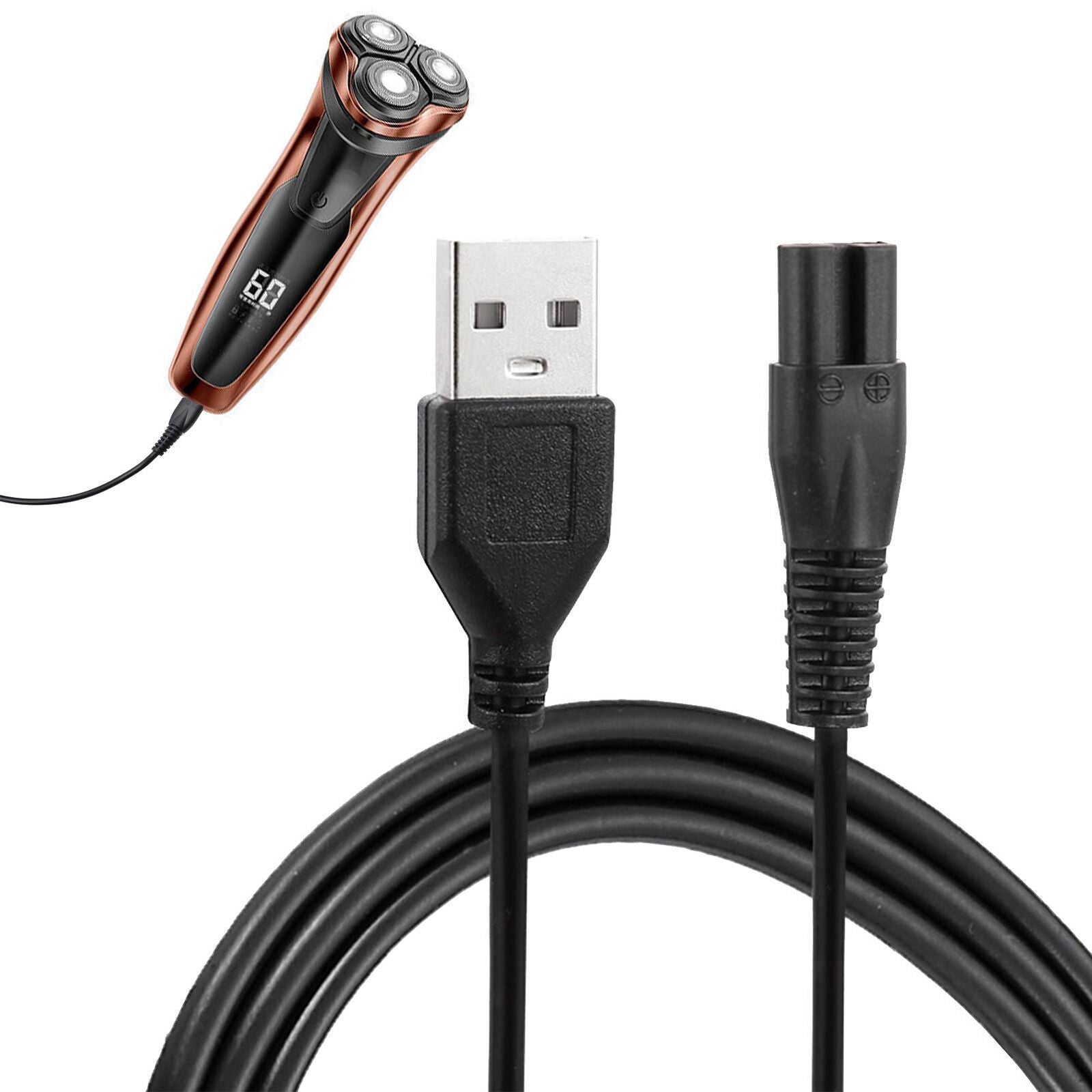Charging Cable for Meridian Grooming Electric Shavers Trimmers