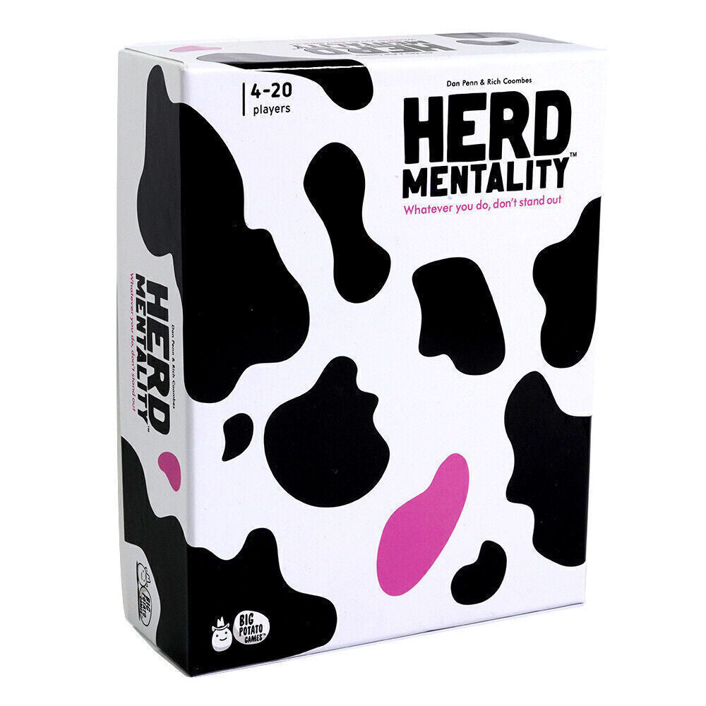 Herd Mentality: the Udderly Addictive Family Board Game 6 Player Age10+ Card Toy