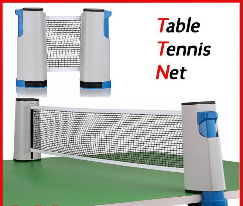 Table Tennis Net Ping Pong Retractable Net Rack Portable Indoor Sports Training