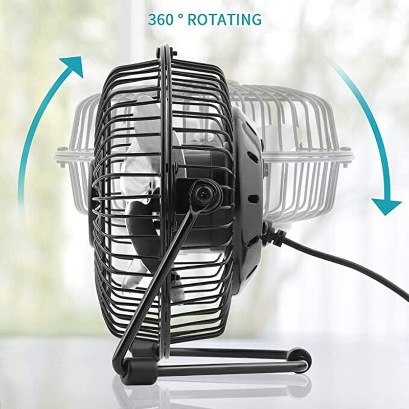 4Inch / 8Inch Portable Mini USB Small Cooling Fan Desk Desktop