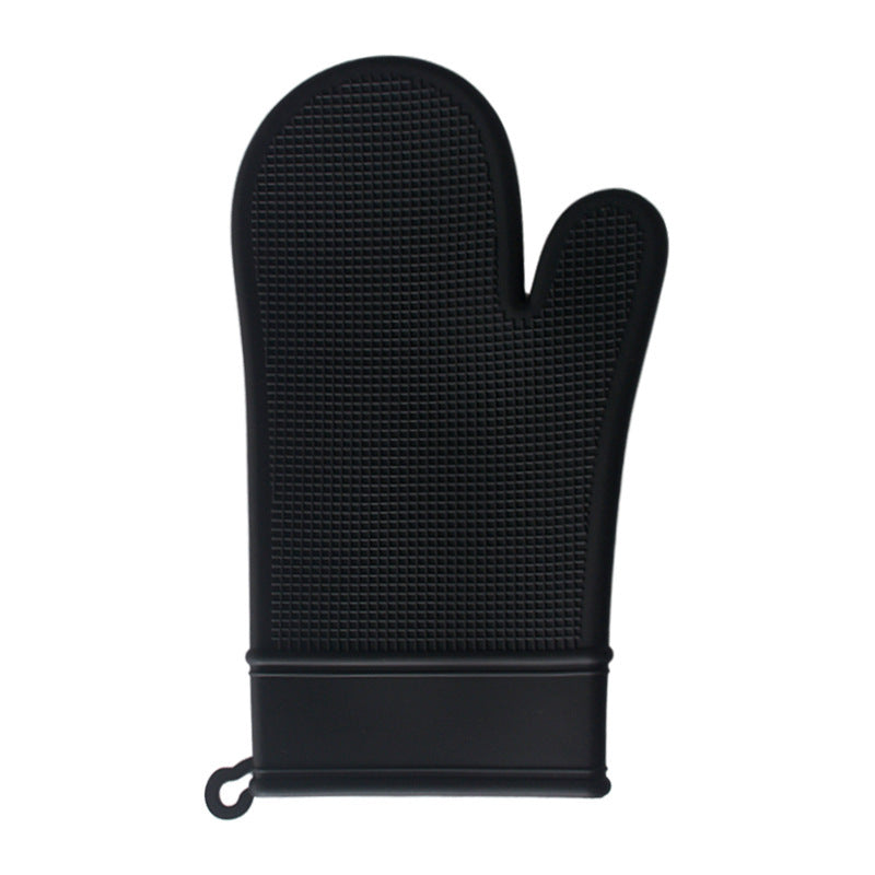 Soft Silicone  Microwave Oven Mitt Set, 7"x12" - Set of 2