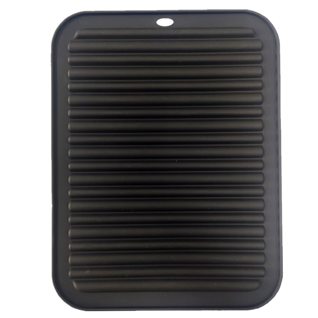 Soft Silicone Water Resistant Heat Insulation Mat Pot Holder Set, 9"x12"