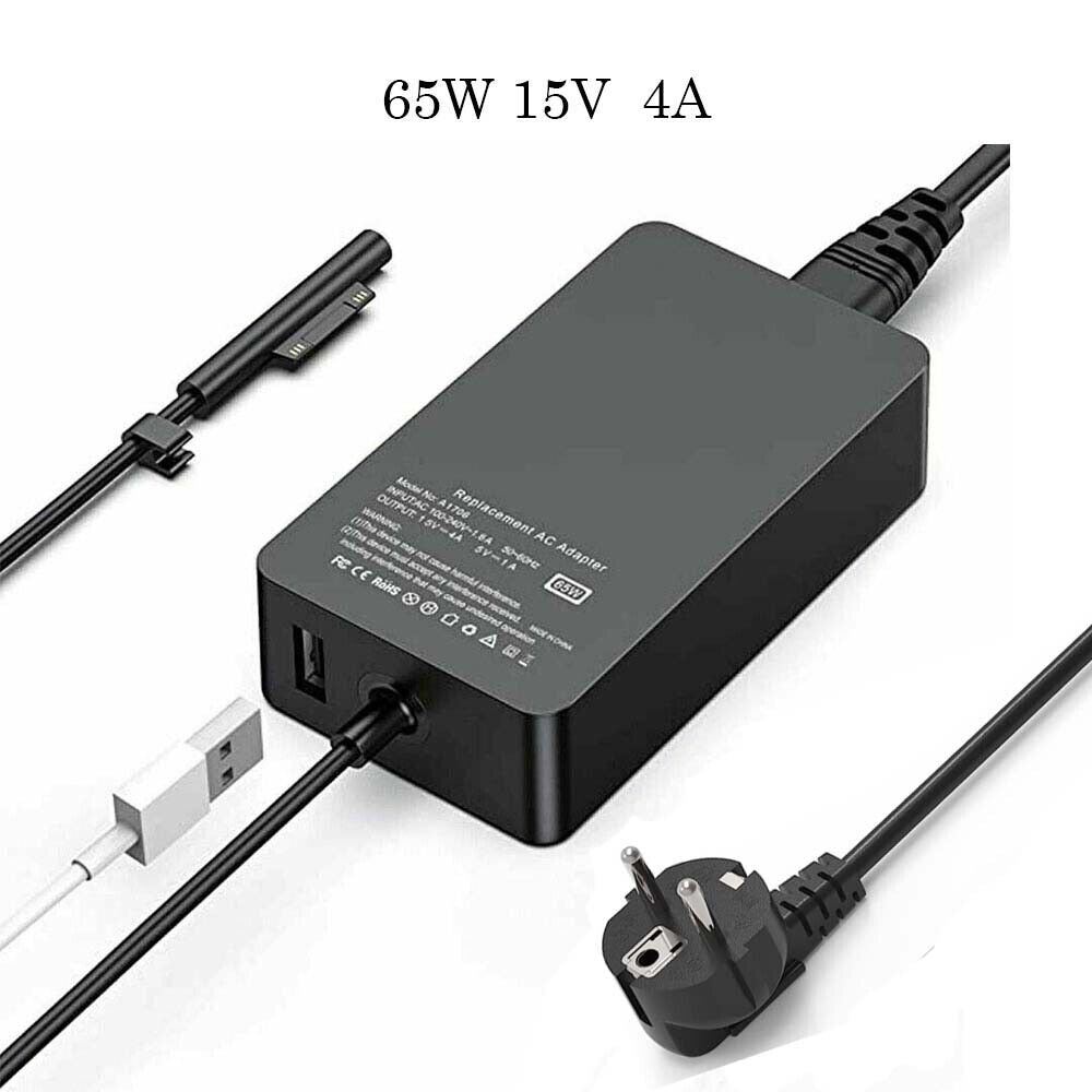 65W Power Supply Charger for Microsoft Surface Book Pro 3 4 5 6 7