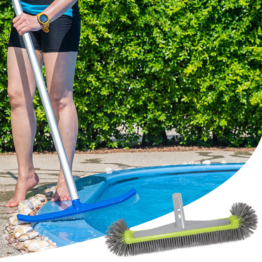 Swimming Pool Scrub Brushes Green Heavy Duty Pool Brush Head Cleaning Brush Head