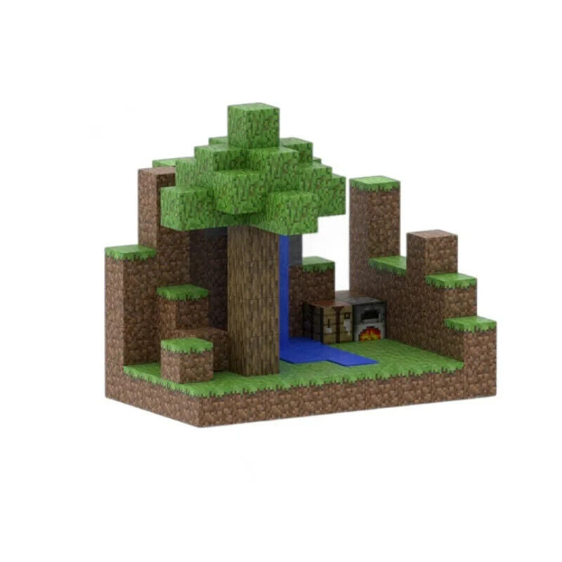 Minecraft Magnetic Building Blocks Set Square Magnet Action Figure Best Kids Toy Gift