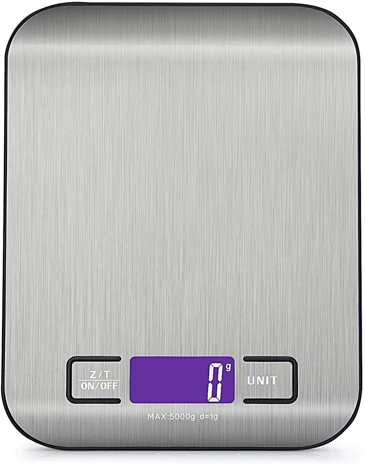 New 5Kg1G Electronic Digital Stainless Steel Kitchen Postal Scale Scales