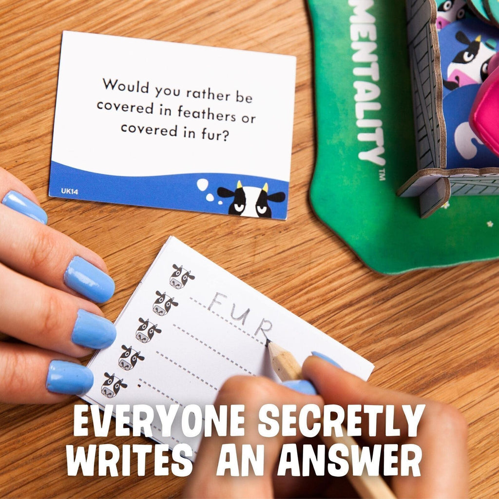 Herd Mentality: the Udderly Addictive Family Board Game 6 Player Age10+ Card Toy