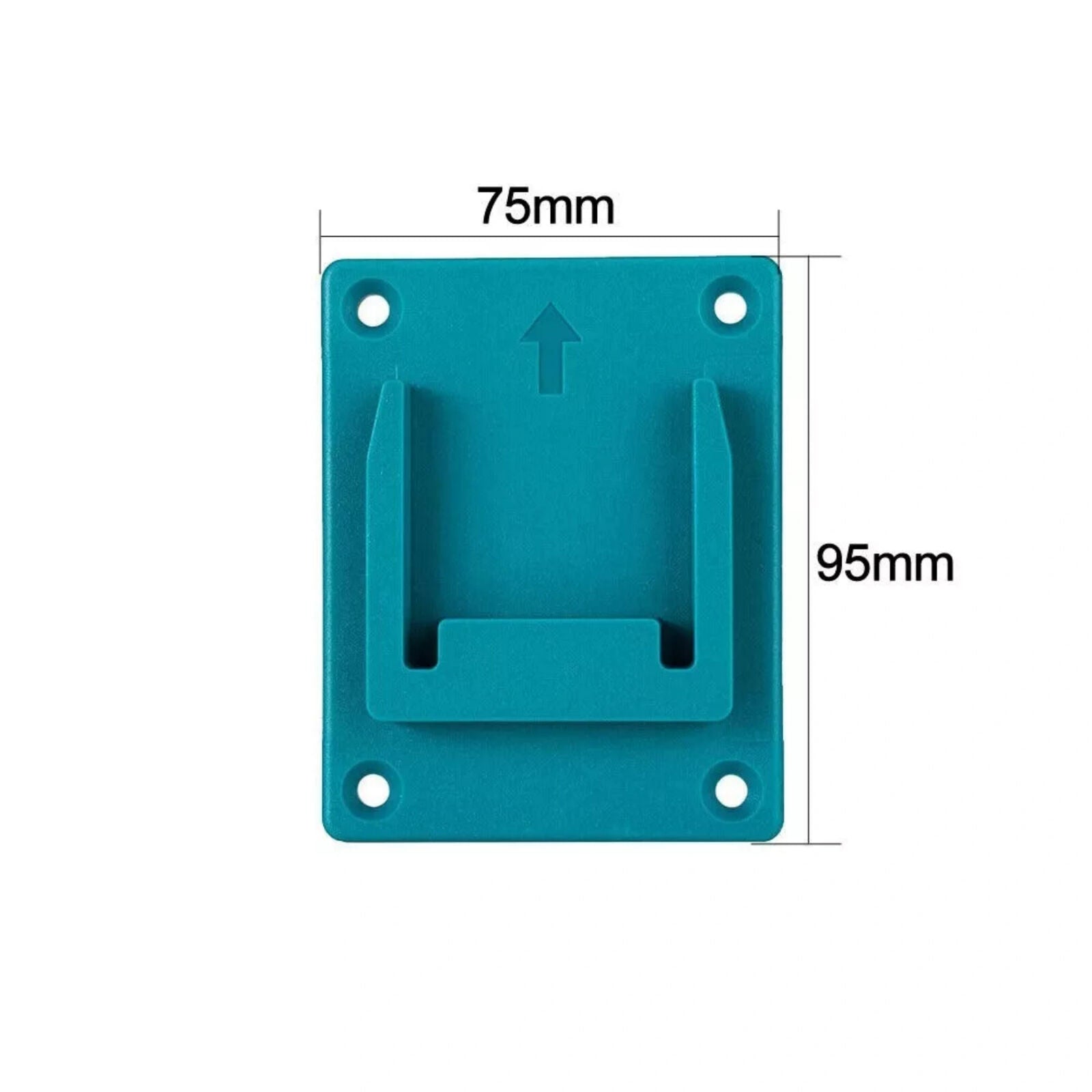 10X Slots Tool Holder Bracket Rack for Bosch Makita 18V Lithium Battery Machine