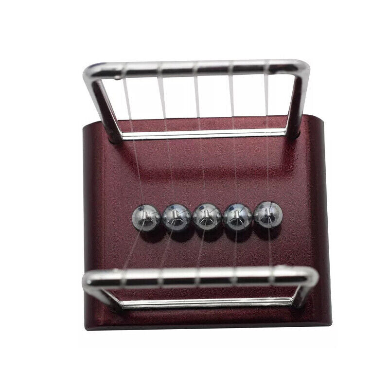 Newton'S Cradle, Desk Ball Stress Toy, Decor Pendulum, Physics Science Ball, AU