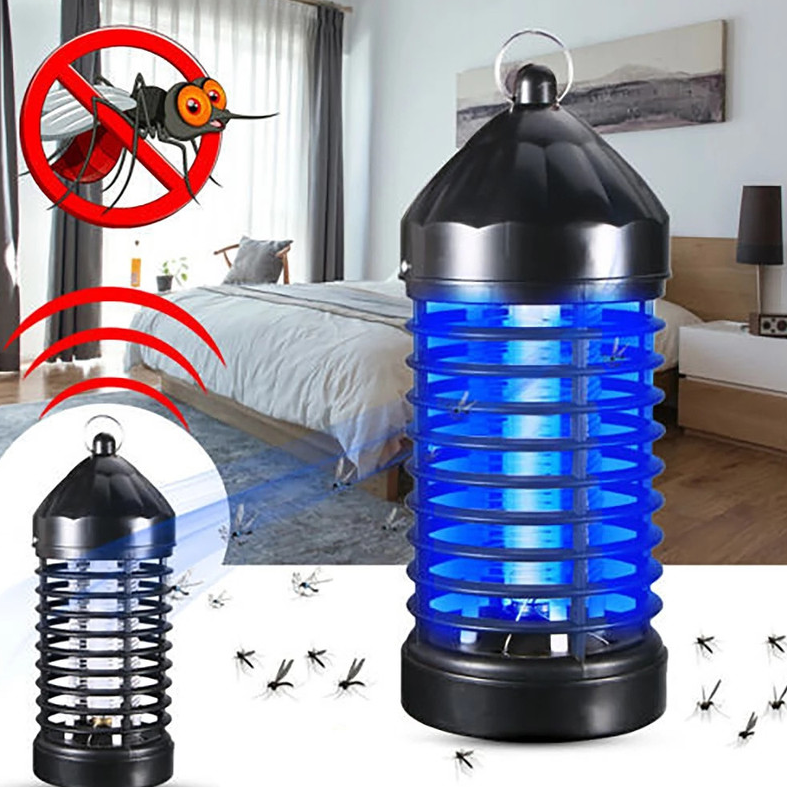 Electric Indoor/Outdoor Insect Killer Zapper Non-Radiation Fly Catcher Electric Mosquito Trap Bug Repellent UV Lamp Night Light Small And Safe Energy Efficient For Home, Bedroom, Garden, Kitchen, Eliminate Moths