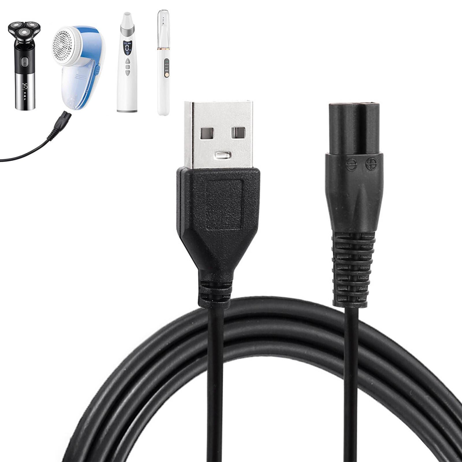 Charging Cable for Meridian Grooming Electric Shavers Trimmers