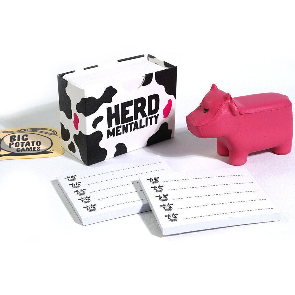 Herd Mentality: the Udderly Addictive Family Board Game 6 Player Age10+ Card Toy